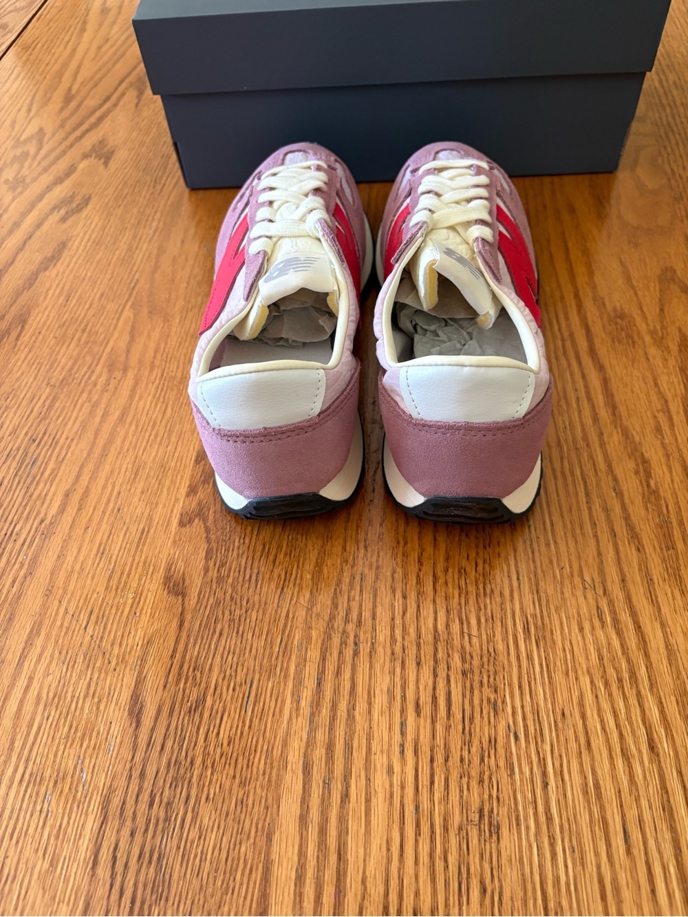 New Balance 471 'Rosewood Fire Cracker' size 9 - Picture 3 of 6